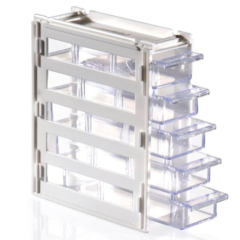 2 Mini Organizador Alhajeros 8168 5 Cajones 3 D... image number null