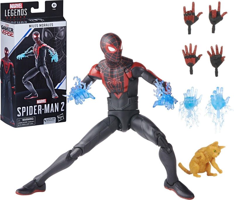 Figura De Acci&oacute;n Marvel Legends Series 6 Miles ... image number null
