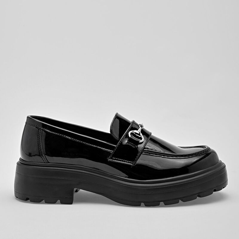 Green Love Zapato Escolar Para Mujer Negro Char... image number null