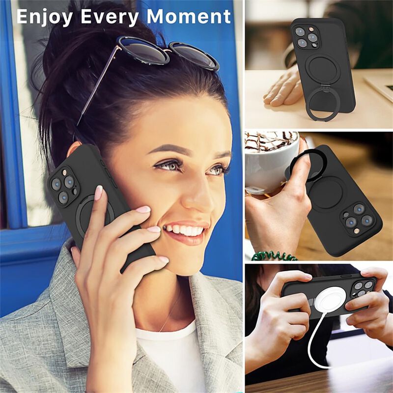 Funda Mybat Sleekfit Para Iphone 15 Pro Max Neg... image number null