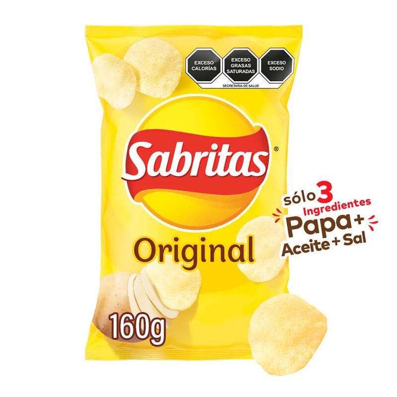 Sabritas de Sal 160 g image number null