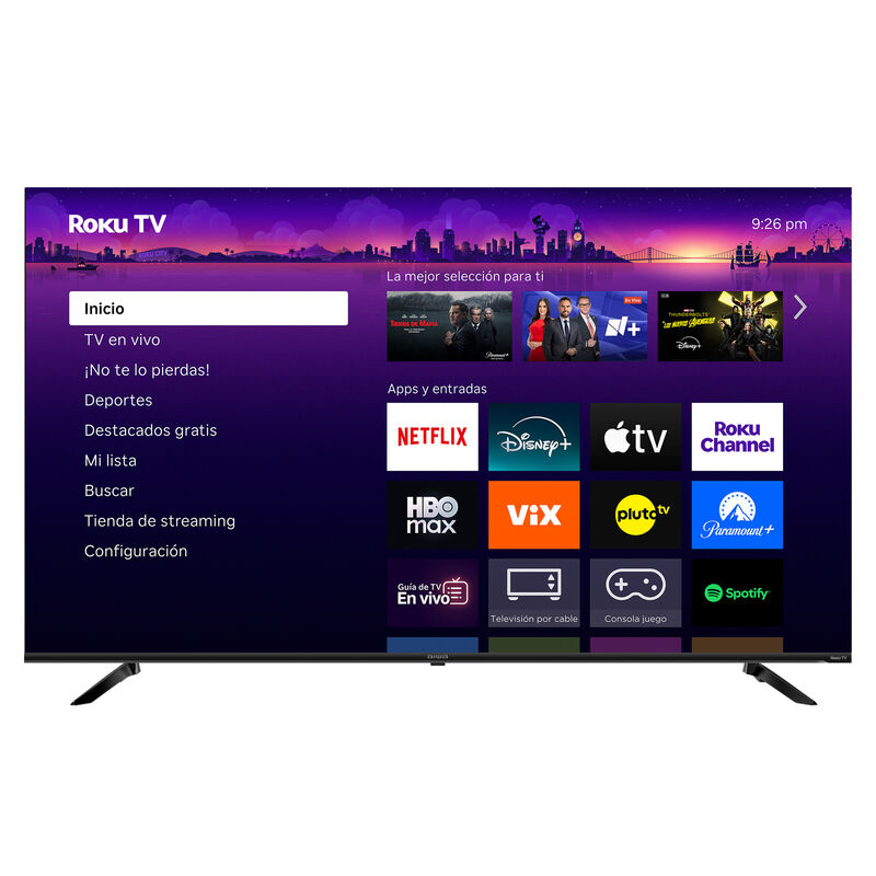 Pantalla Smart Tv Aiwa 65 Pulgadas Qled 4k Roku... image number null