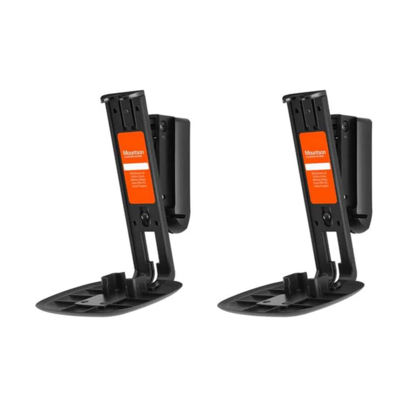 2 Soportes De Pared Mountson Para Sonos One Neg... image number null
