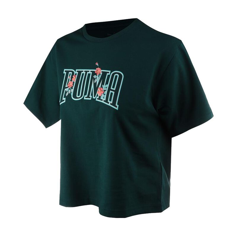 Playera Puma Graphics Flower Para Mujer image number null