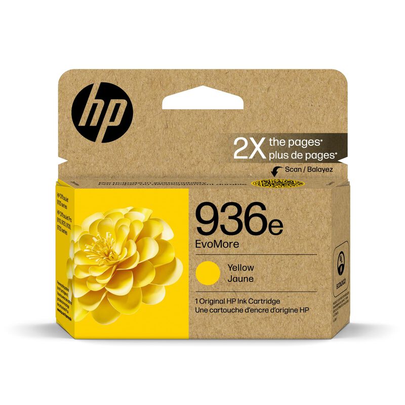 Cartucho De Tinta Hp 936e Evomore Amarillo Offi... image number null