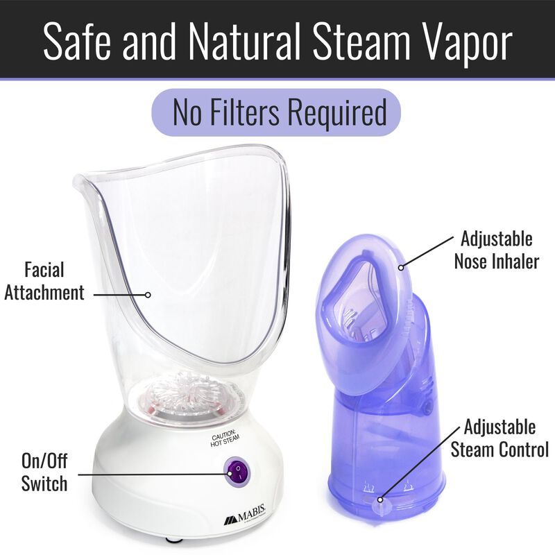 Inhalador De Vapor Mabis Con M&aacute;scara Facial Y N... image number null