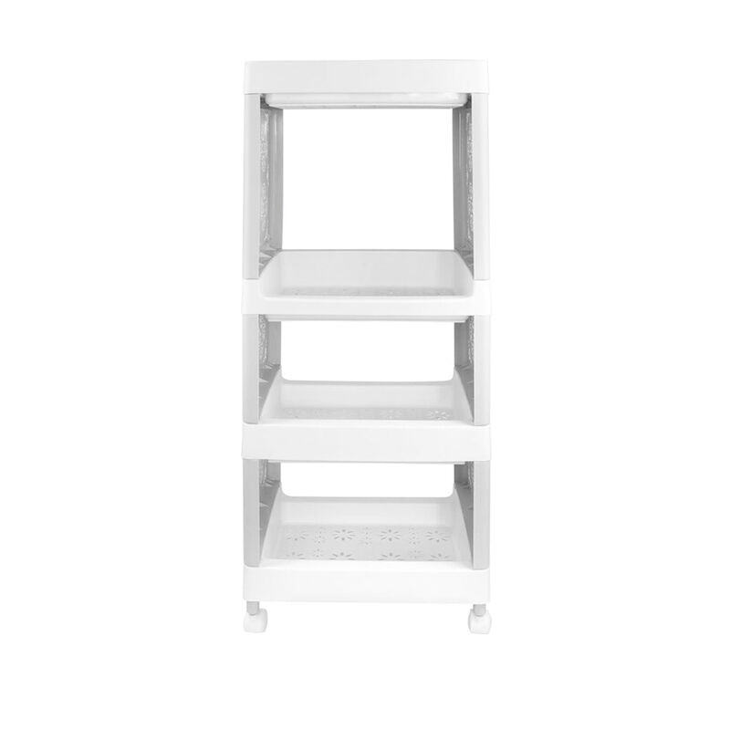 Carrito Organizador de Pl&aacute;stico con 4 Estantes ... image number null