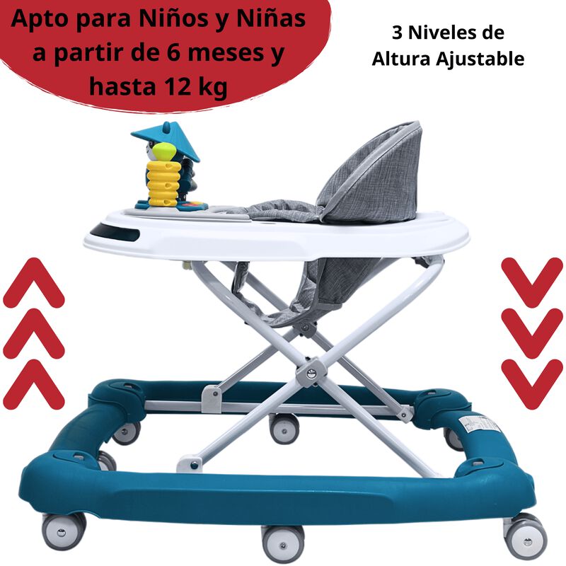 Andadera para Bebé Mecedora Panda Musical Bastó... image number null