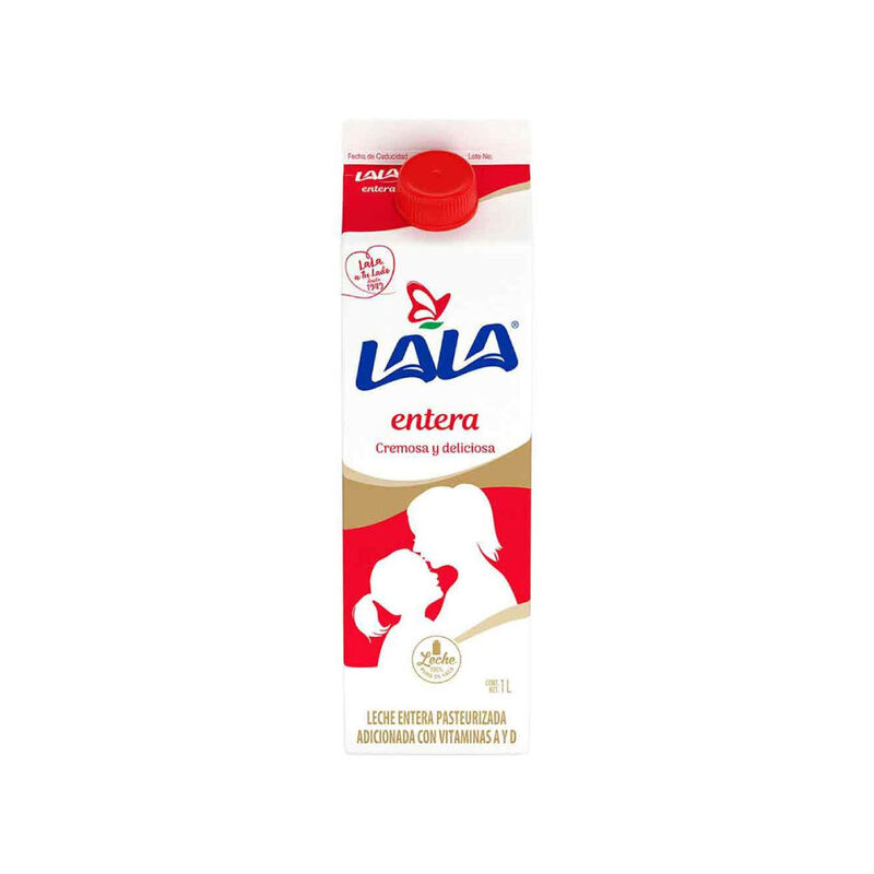 LECHE ENTERA CARTON LALA 1L image number null