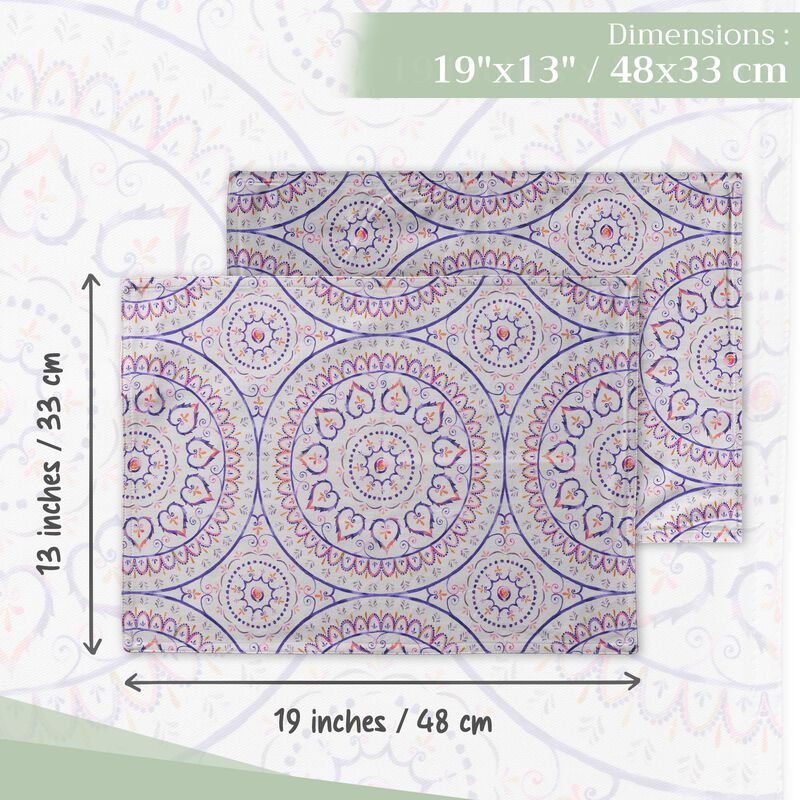 Manteles individuales Maison d'Hermine 33x48 cm... image number null