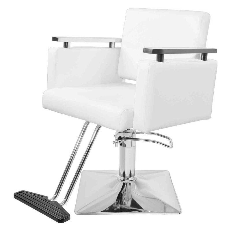 Sill&oacute;n Silla Barberia Est&eacute;tica Cuadrada 360&deg; Mo... image number null