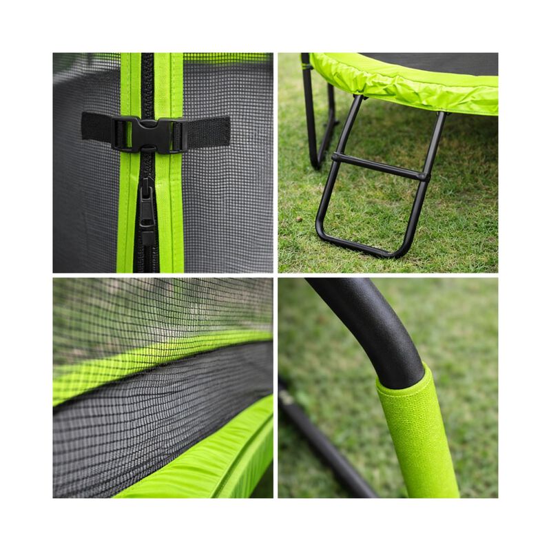 Trampol&iacute;n Brincolin Calabaza 8 Pies Escalera Re... image number null