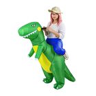 Disfraz Dinosaurio Traje Inflable Montable Jurasico Adulto Talla Mediana Houzer