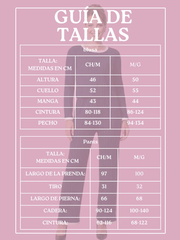 Conjunto 2 Piezas Blusa Manga Larga Y Pantal&oacute;n ... image number null