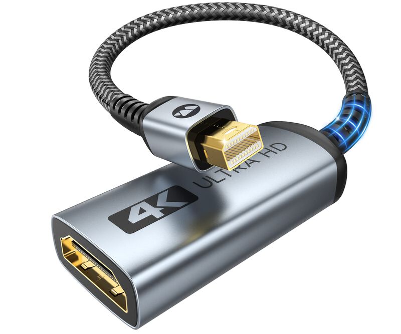Adaptador Warrky 4k Mini Displayport A Hdmi Par... image number null