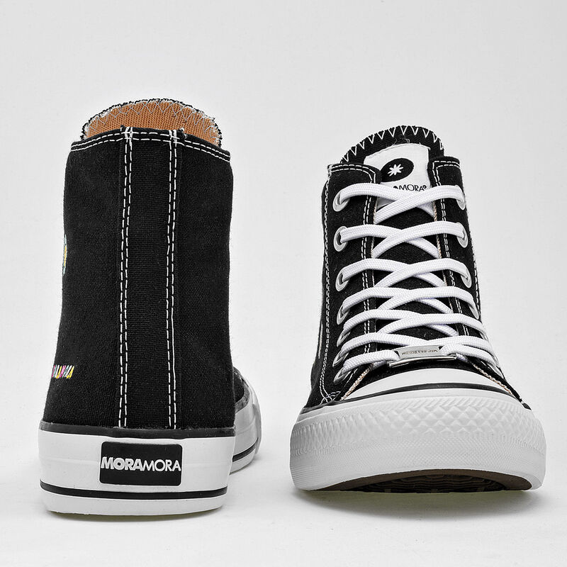 Moramora Tenis urbano para mujer negro image number null