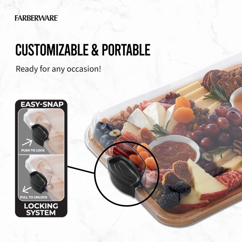 Tabla De Cortar Farberware Build-a-board Con Ta... image number null