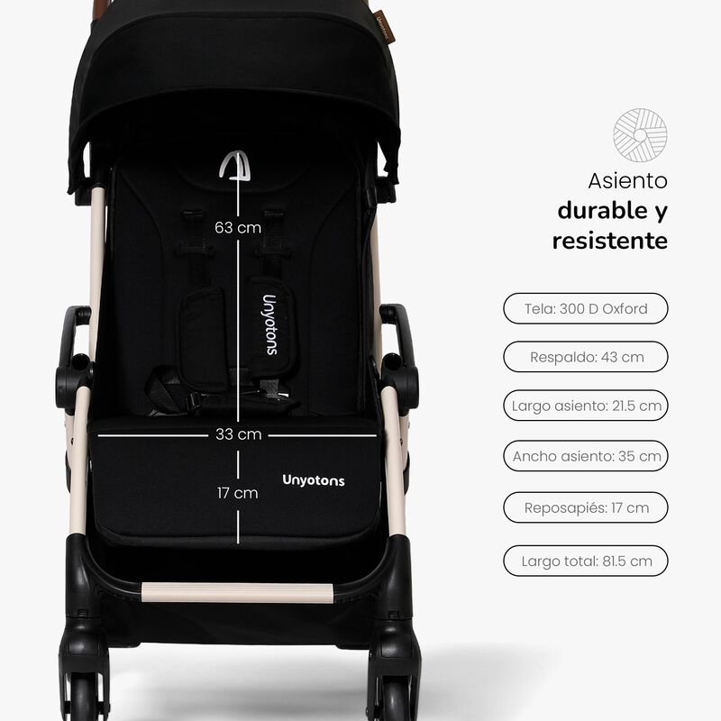 Carriola Ultra Compacta De Viaje Unyotons K5 Ve... image number null