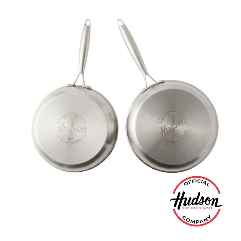 Kit 2 Sartenes Hudson Acero Inoxidable Triple F... image number null