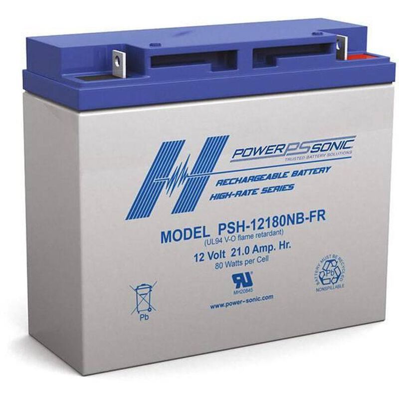 BATERIA POWER SONIC PSH-12180FR 12V 21AH AGM image number null
