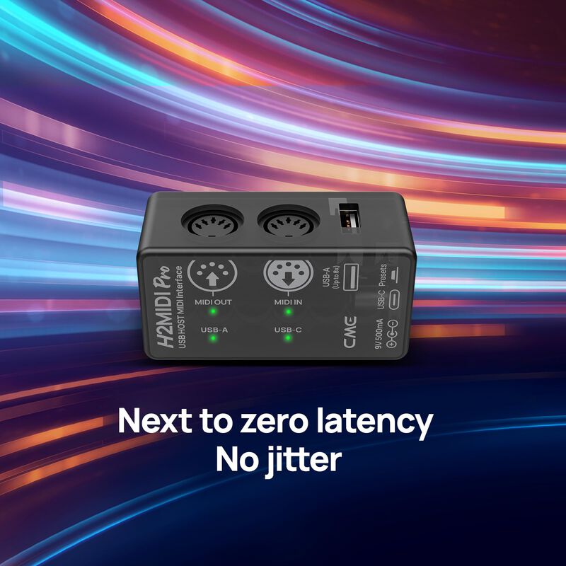 Interfaz Midi Usb Host Cme H2midi Pro Con Enrut... image number null