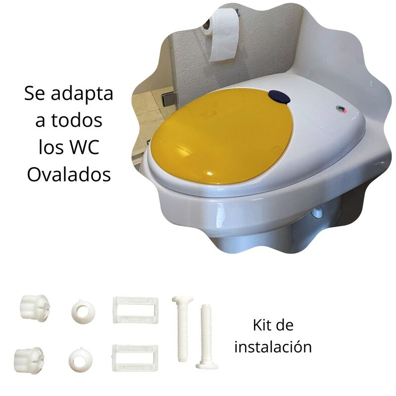 Asiento Entrenador Segos 2 en 1 para WC Ovalado... image number null