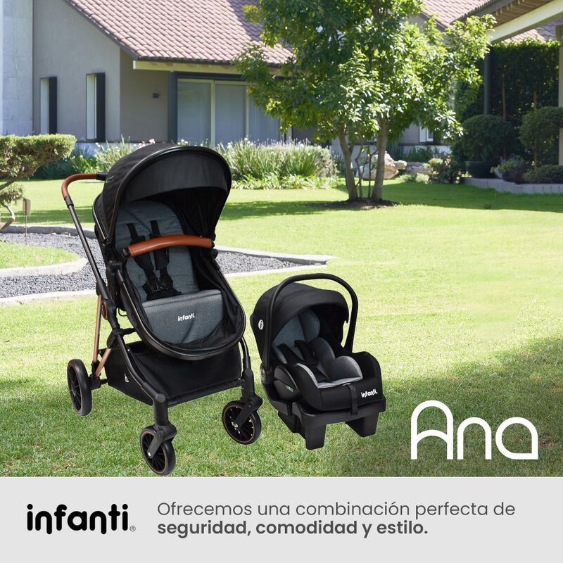 Carriola Con Portabebé  Ana Plegado Compacto image number null