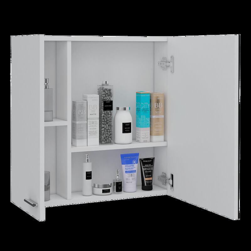 Gabinete Para Baño Caribe Blanco Con Espejo Vir... image number null