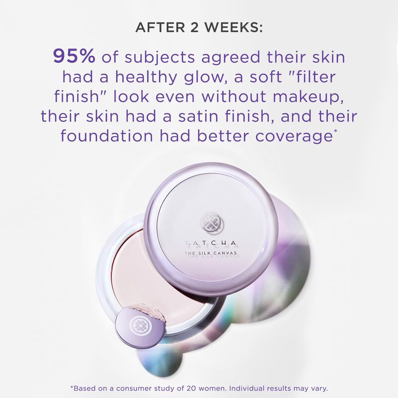 Primer Tatcha The Silk Canvas Sin Poros, 20 G |... image number null