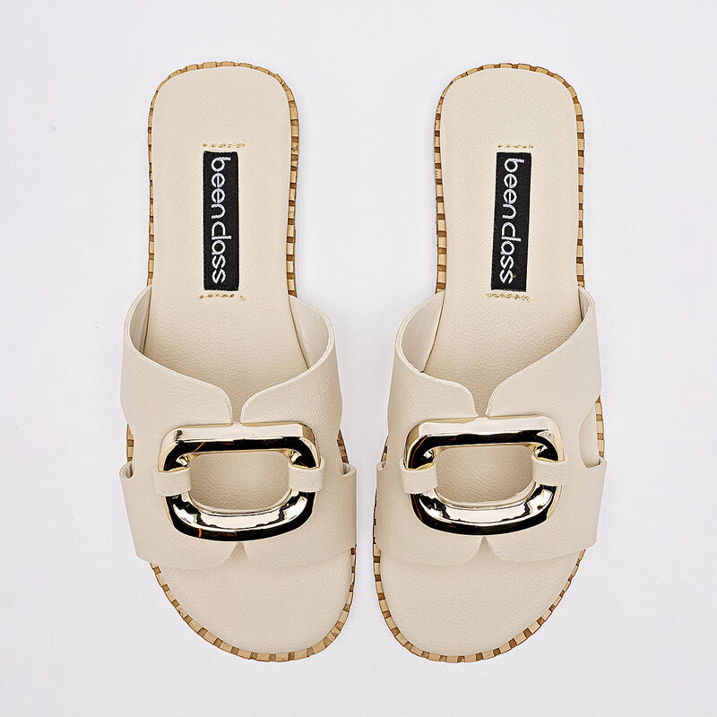Been Class sandalia piso para mujer latte cod 1... image number null