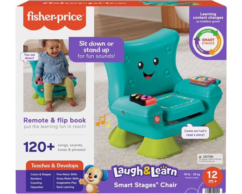 Fisher-Price R&iacute;e y aprende Silla Smart Stages H... image number null