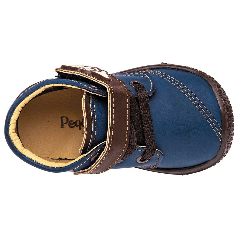 Chaparrin Botitas para beb&eacute; ni&ntilde;o marino caf&eacute; BA... image number null