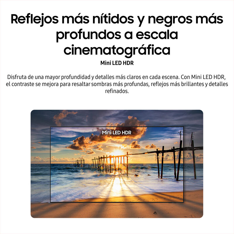 Pantalla Samsung 43" Mini Led M75haf 4k Smart T... image number null
