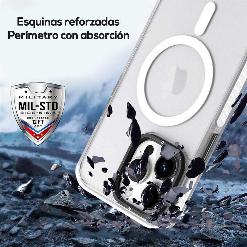 . Funda TEKKU Matte Color Mag para iPhone 15 PR... image number null