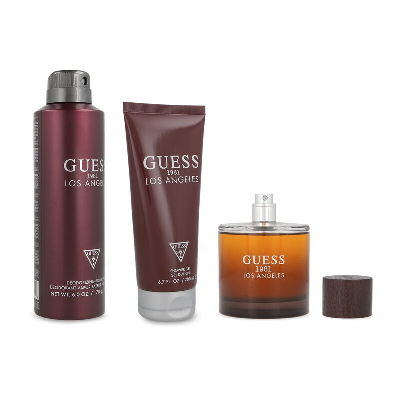 Set Guess 1981 Los Angeles For Men 3Pzs image number null