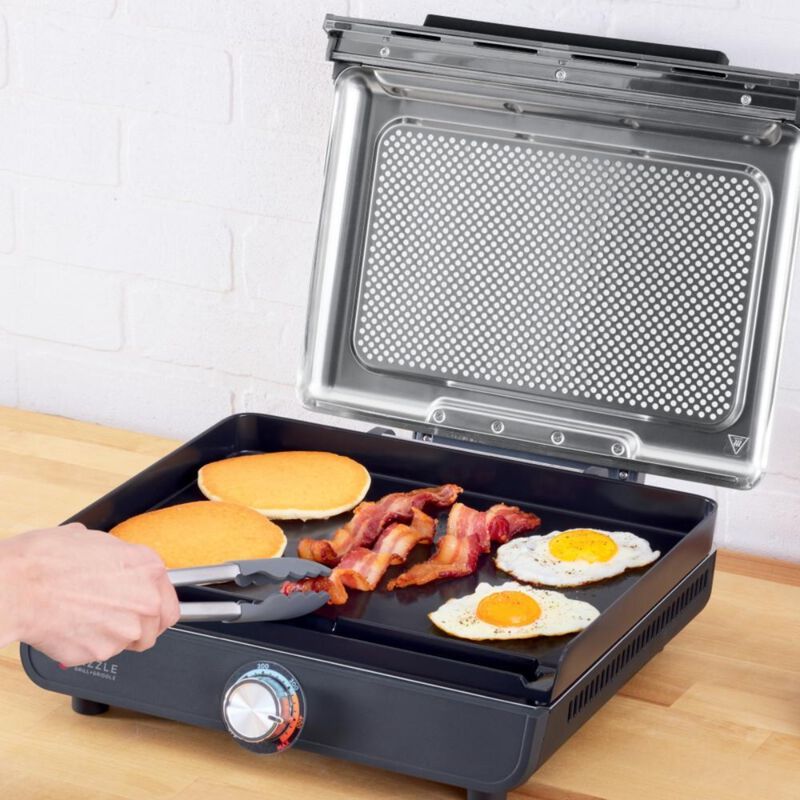 Parrilla Y Plancha El&eacute;ctrica Ninja Gr101 1450w ... image number null