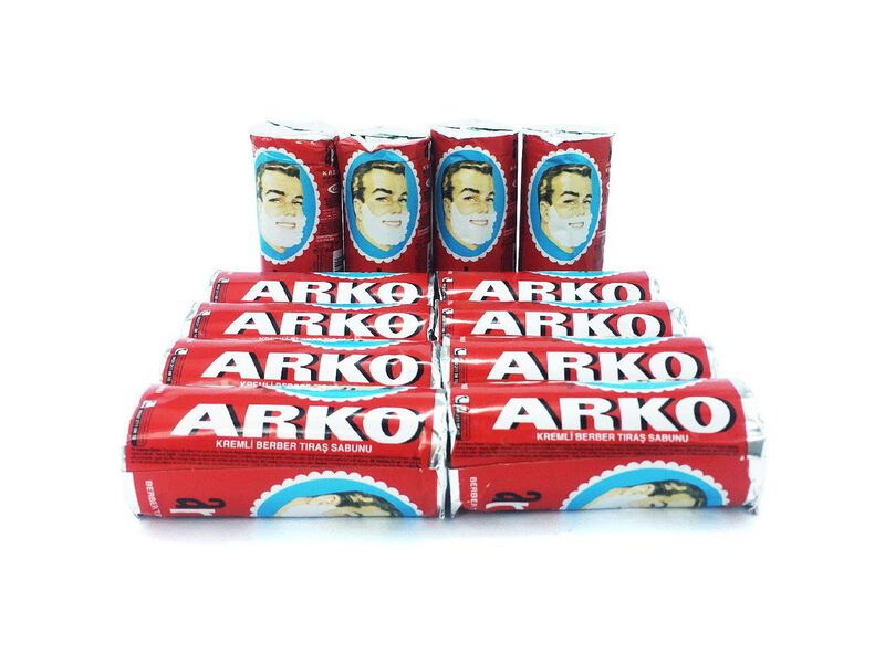 Crema De Afeitar En Barra Arko, 12 Unidades, De... image number null