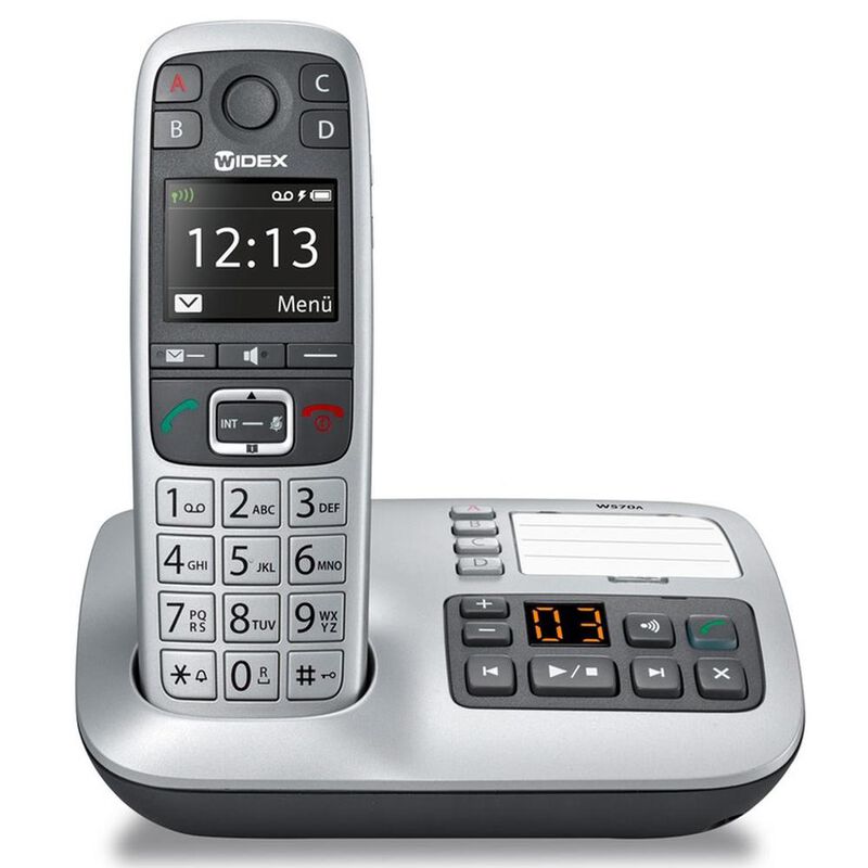 TELEFONO INALAMBRICO WIDEX W570A PANTALLA Y TEC... image number null