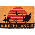 Felpudo Rule The Jungle El Rey Le&oacute;n Disney 60 x 40 cms