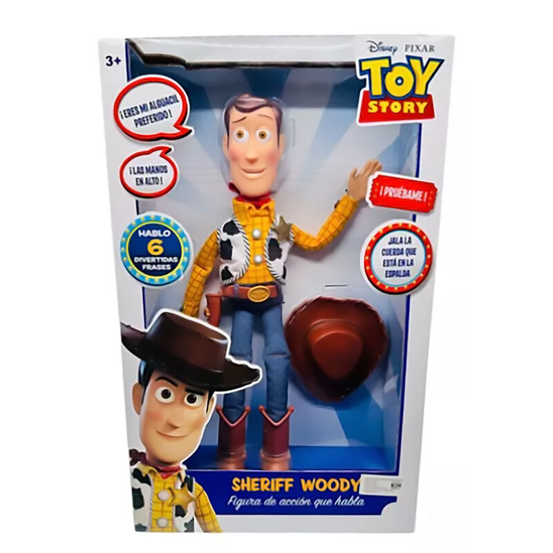 Sheriff Woody Cuerpo De Tela Con Sonido Toy Sto... image number null