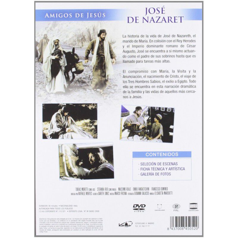 JOSE DE NAZARET (AMIGOS DE JESUS) (DVD) image number null