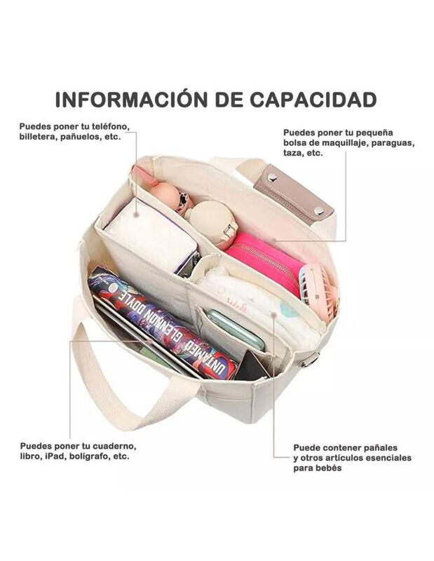 Set De Bolsa Pink Brule Para Mujer image number null