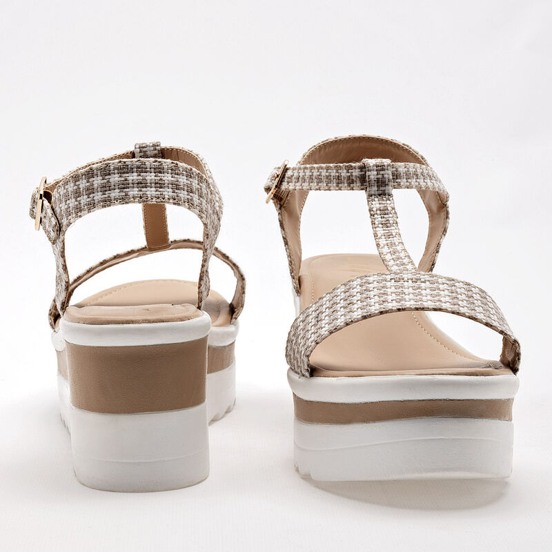 Lady One Sandalia para mujer blanco beige BAJA image number null