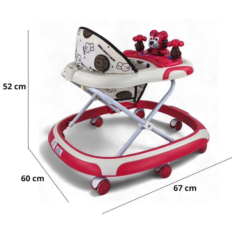 Andadera Beb&eacute;s Ajustable Luces M&uacute;sica y Juguete... image number null