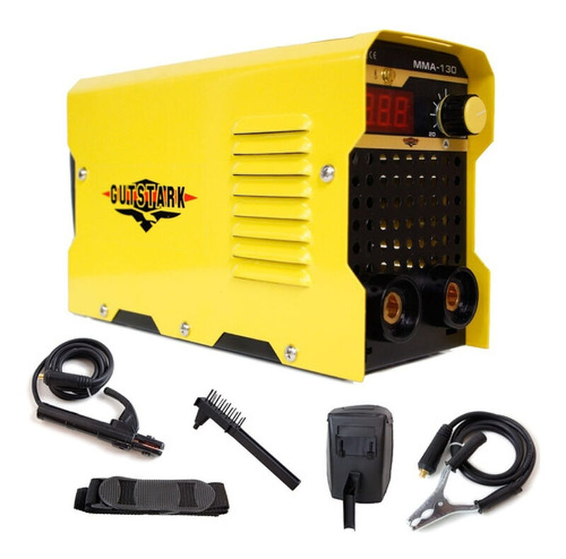Soldadora Inverter 130a Electrodos Careta Cable... image number null
