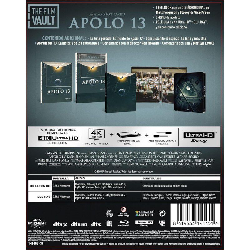 Apolo 13 (Ed. Especial Metal) - Ed. Limitada Ha... image number null