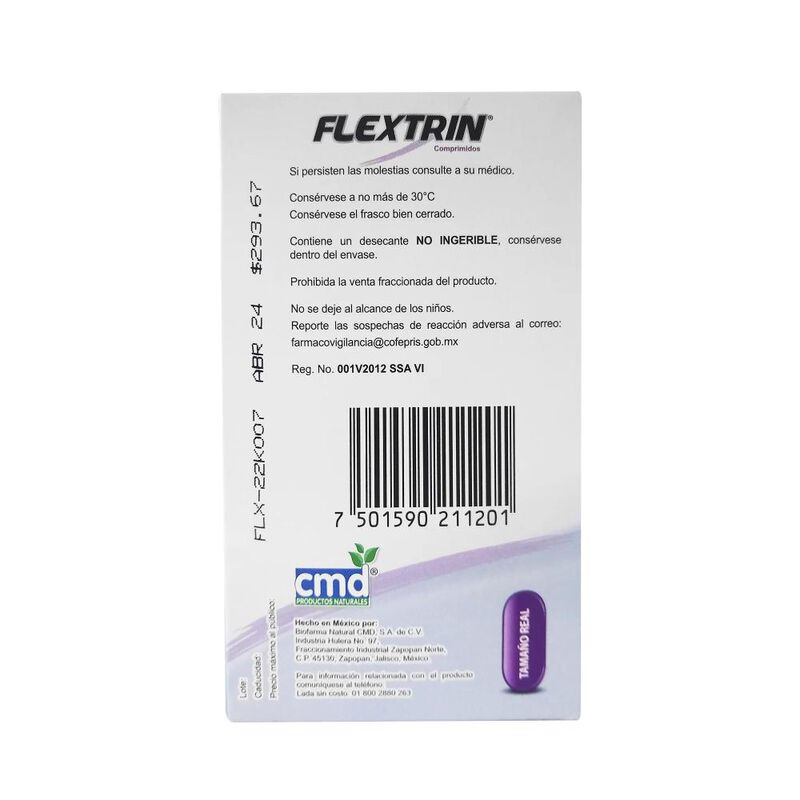 Flextrin 300/200/25 Mg 30 Comprimido(s) image number null