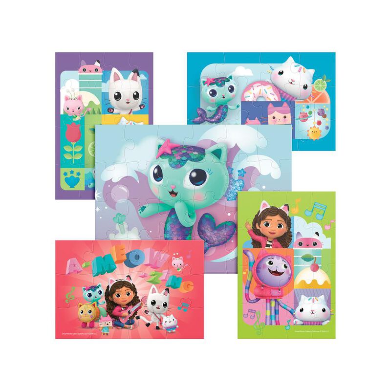 Rompecabezas Gabby&acute;S Dollhouse 5 En 1 image number null