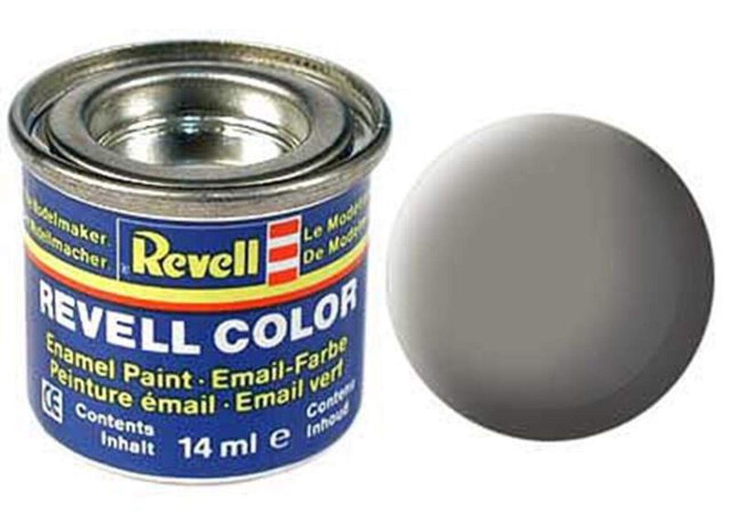 Pintura Revell Esmalte 14 ml Gris Piedra Mate image number null