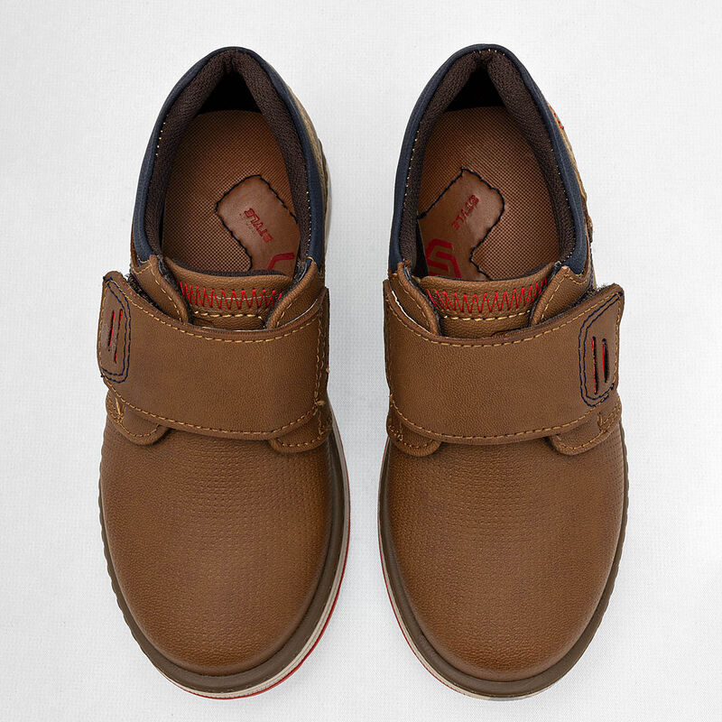 Negro Total Zapato casual para ni&ntilde;o camel marin... image number null